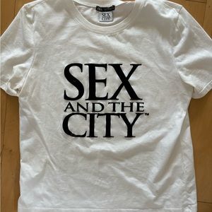 Sex & the City White Tee